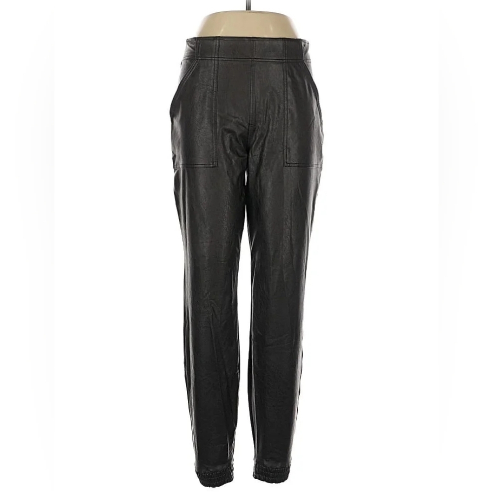 SPANX Faux Leather Pants, Size M